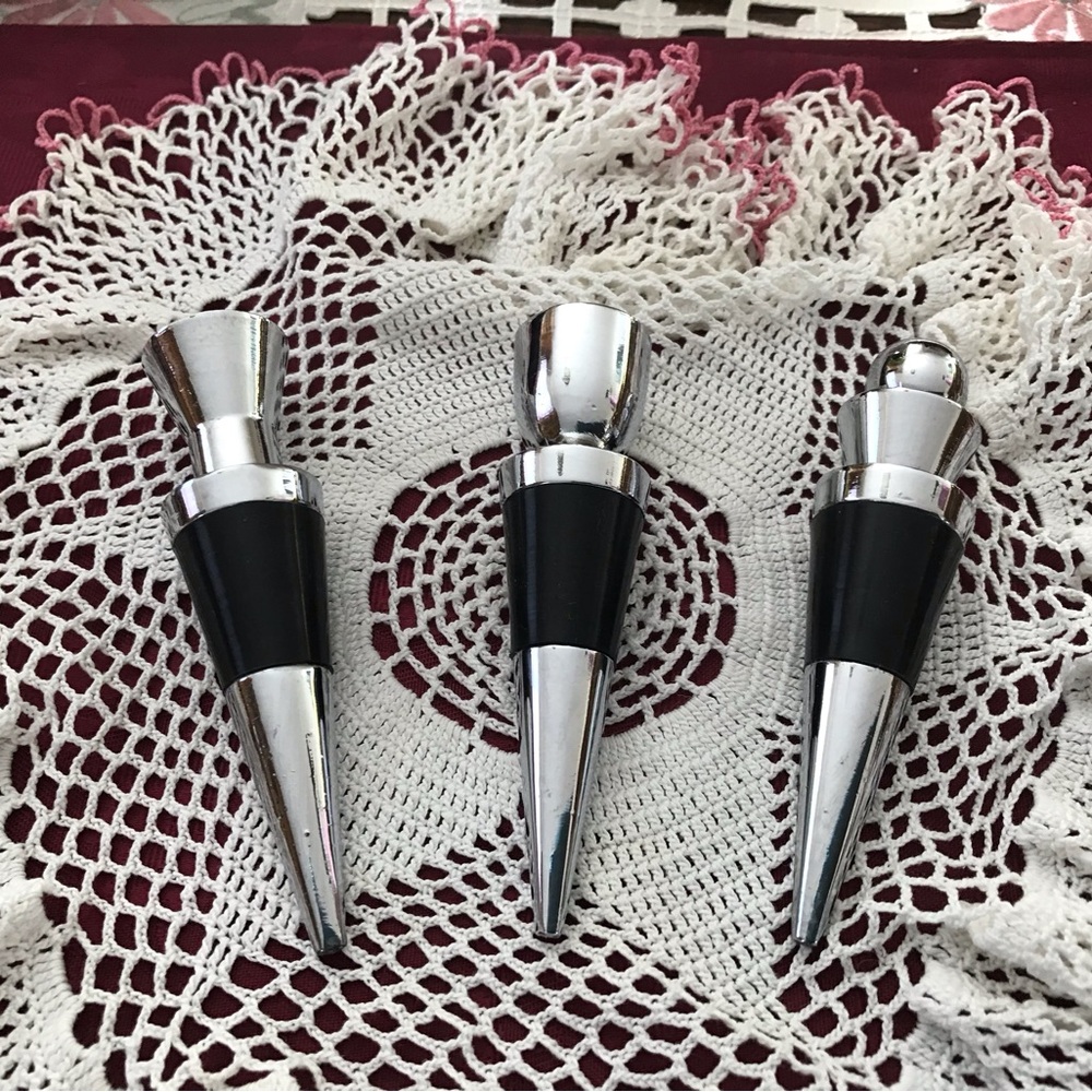 Stunning (3) Wine Bottle Stoppers